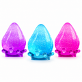NeeDoh Dream Drop glittery teardrop squishies in purple, blue and pink