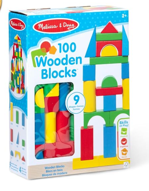 100 Wooden Blocks box