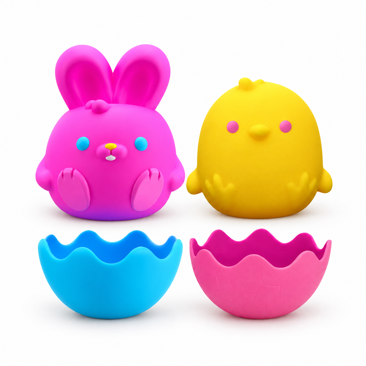 Bunny & Chick Squishy Eggs