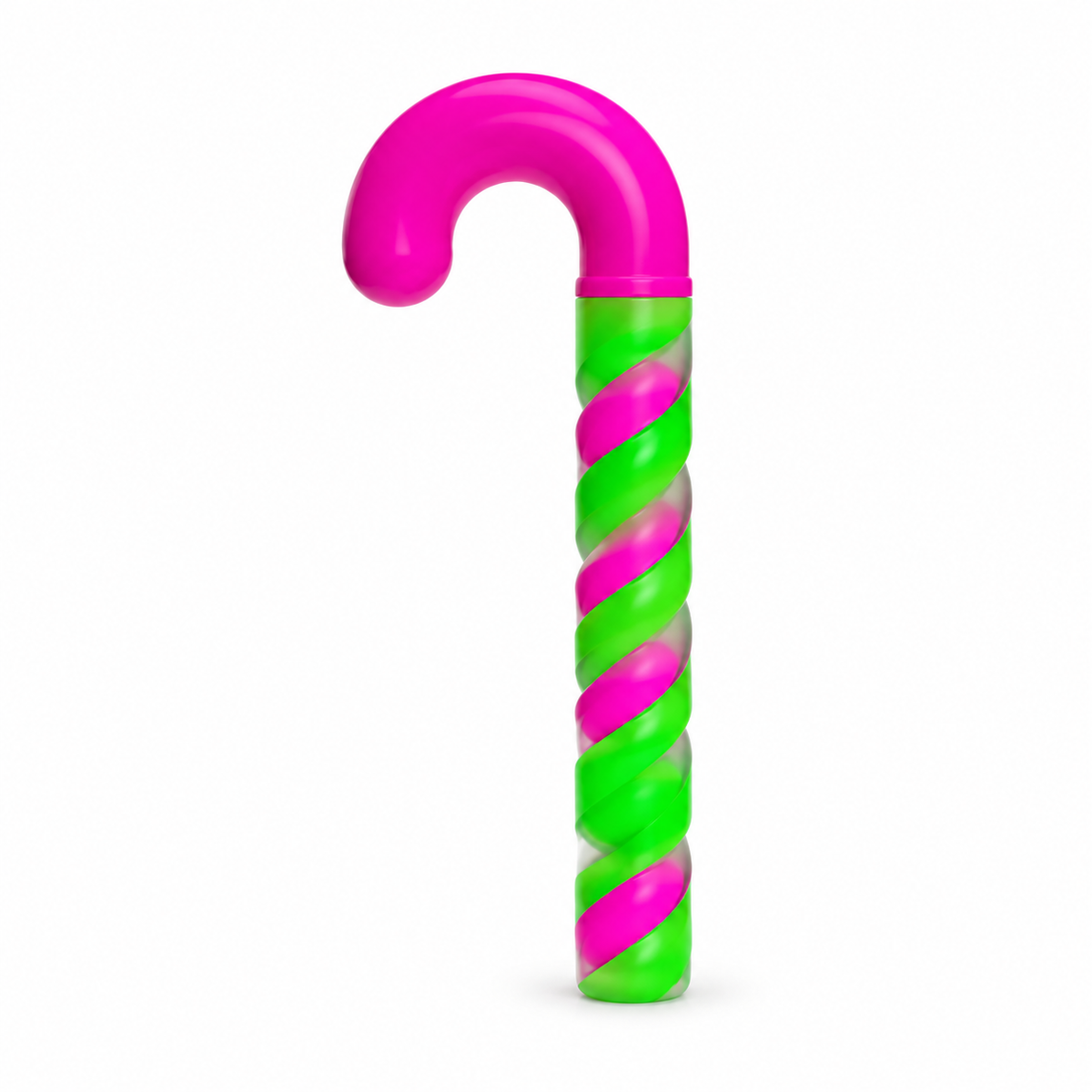 Candy Cane Squishy Tube – 5 Mini Squishy Balls