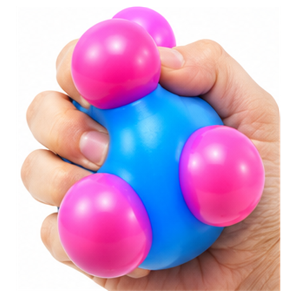 Color Changing Squishy Ball – Stretchy Stress Ball â€“ photo 1
