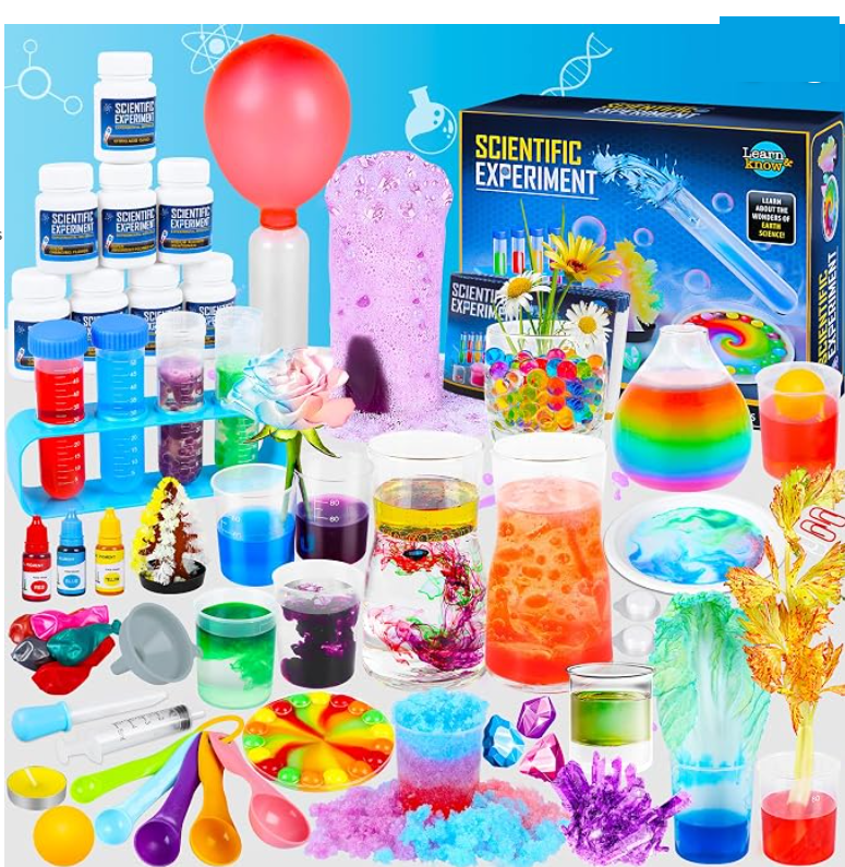 Science lab experiment kit contents