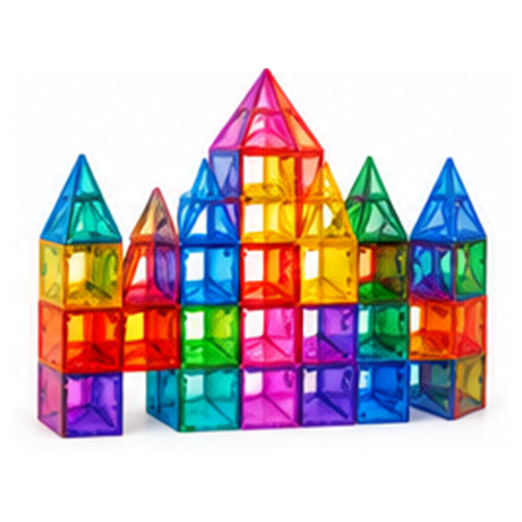 Magnetic Building Tiles – photo 2