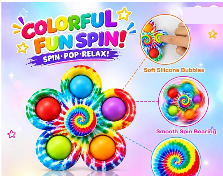 Pop bubbles and spin bearing
