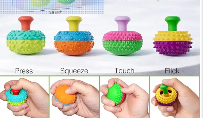 Pressing, squeezing, touching and flicking the rockers
