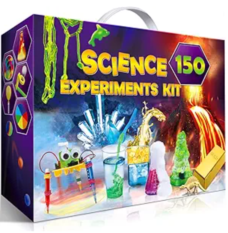 UNGLINGA Science 150 Experiments Kit box