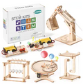 Wooden science projects with the STEM Kits box